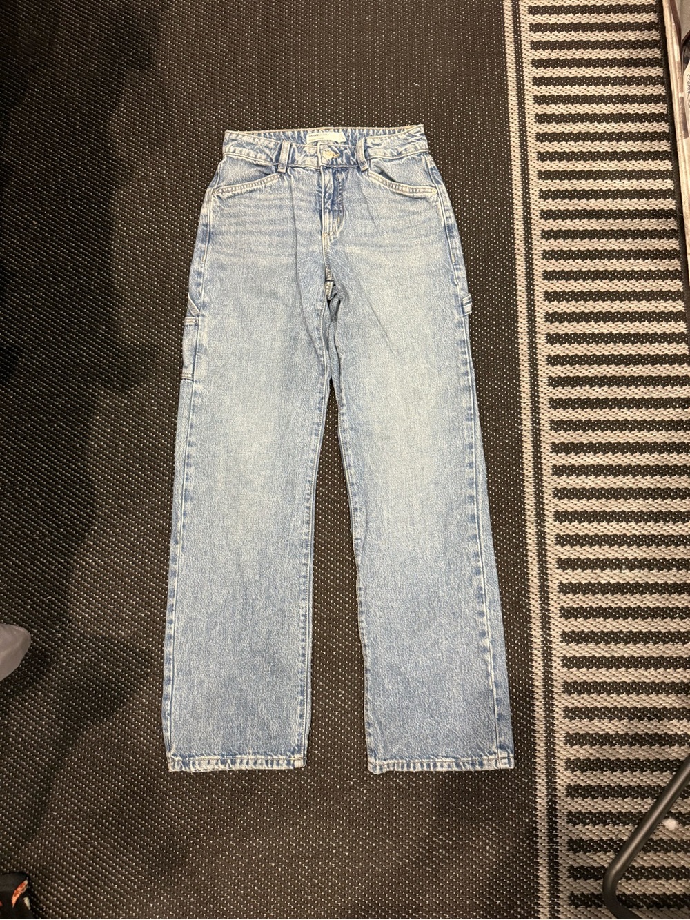 Garage Light Blue Slouchy Jeans